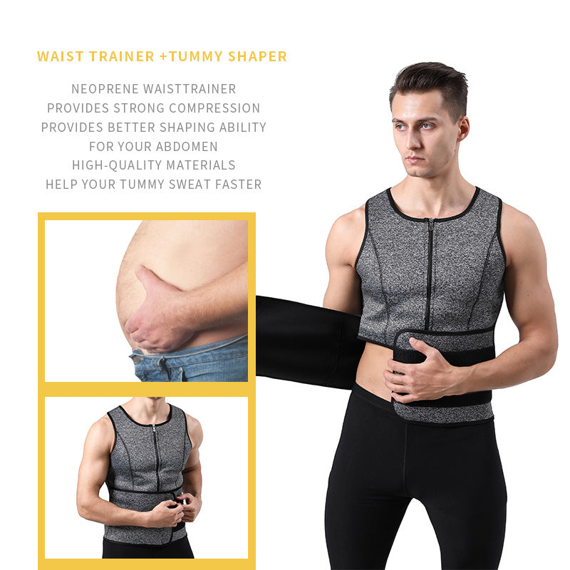 Men's Fitness Abdominal Vest